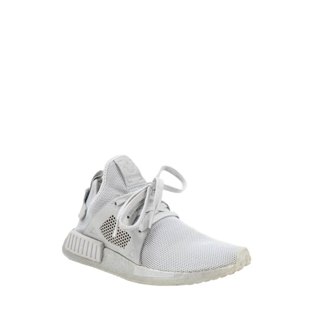 Adidas Womens NMD_XR1 Round Toe Lace-Up Running Sneakers Triple Grey Size 6.5